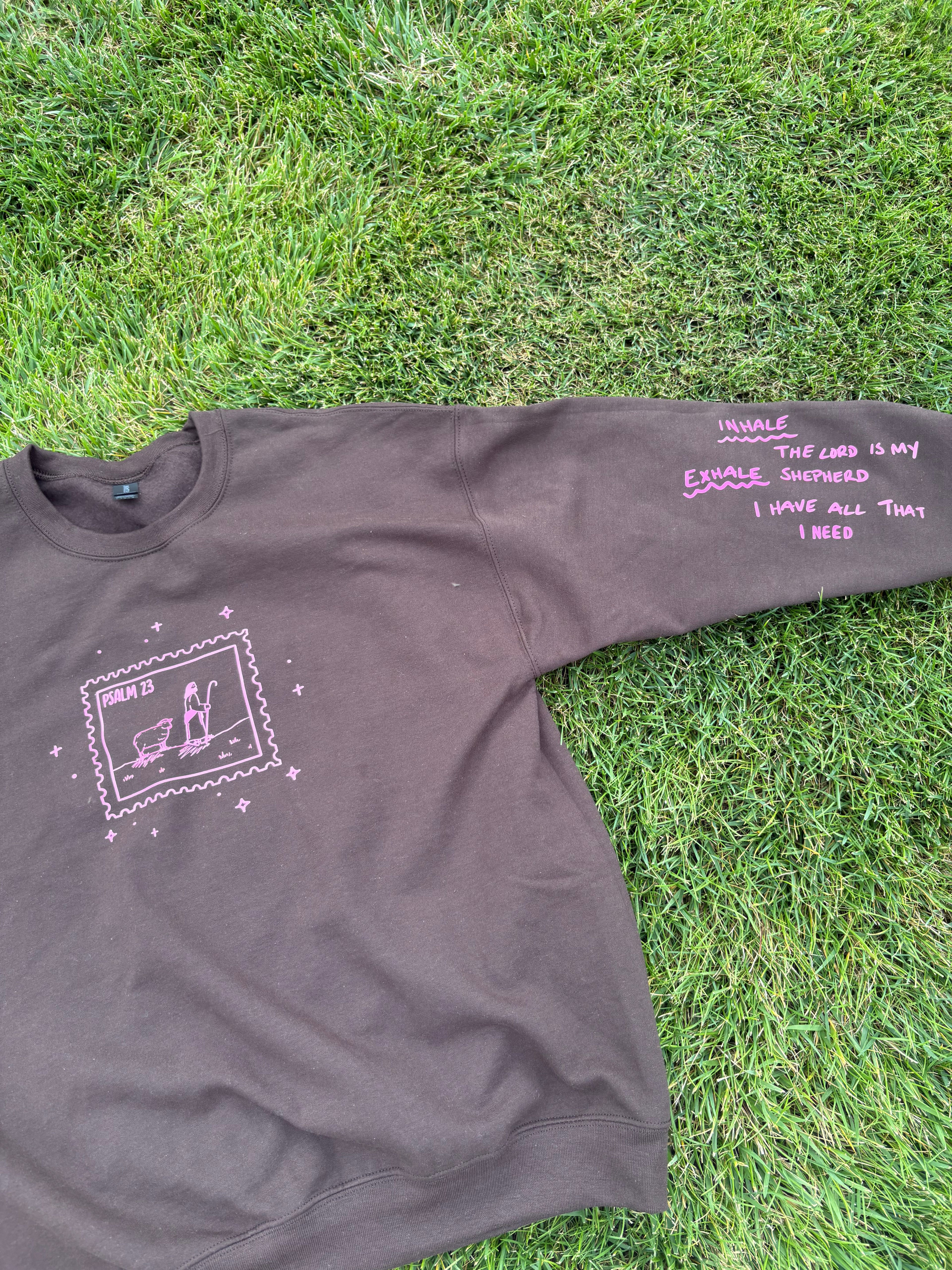 Psalm 23 Sweatshirt