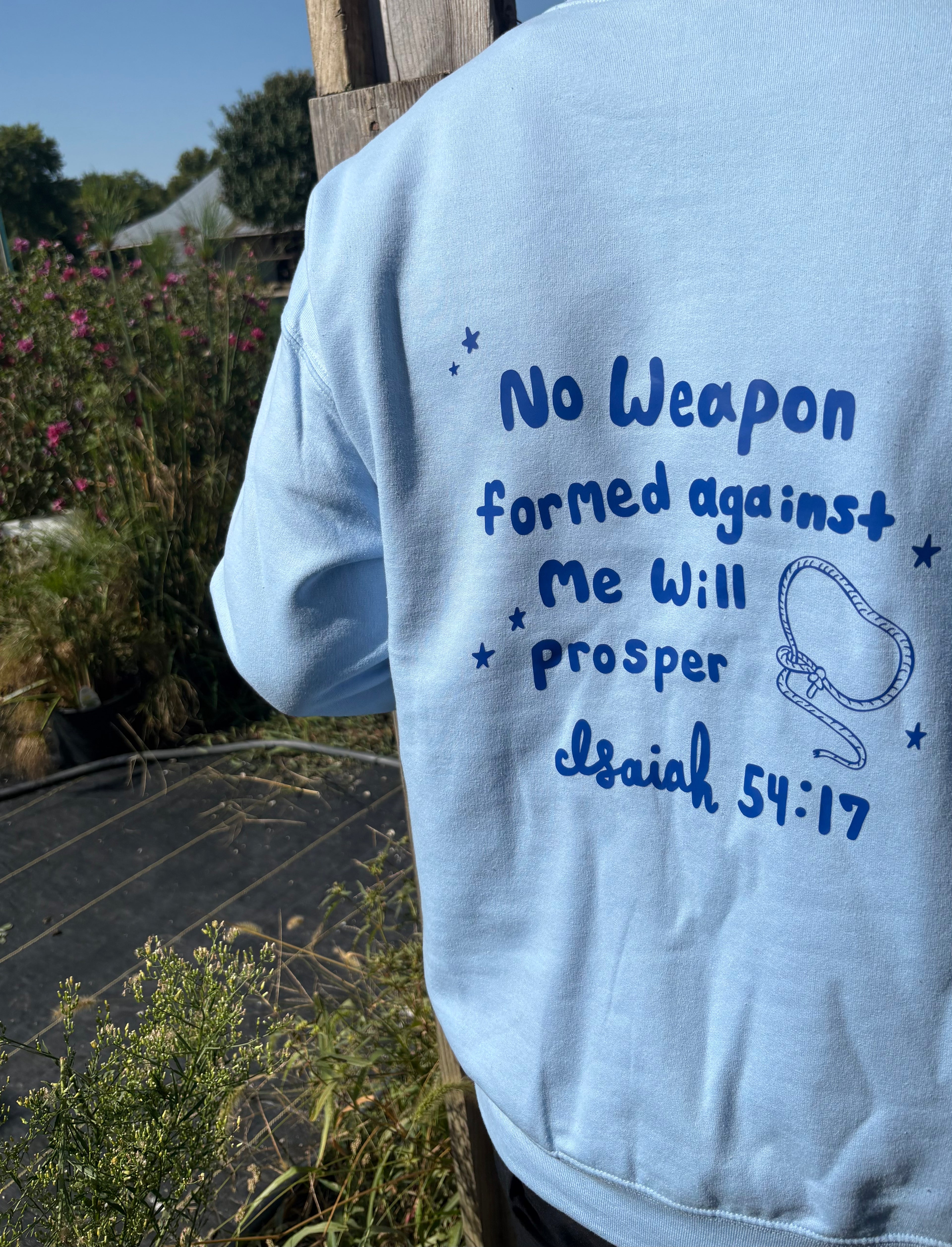 “No Weapon Formed Against Me” | Sweatshirt